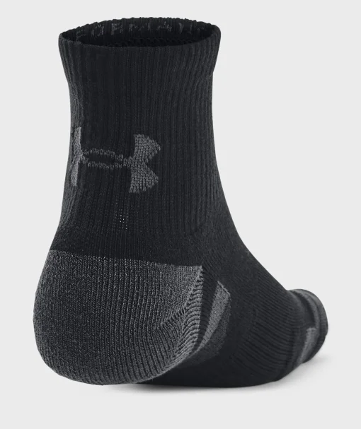 Шкарпетки Under Armour Performance Tech 3pk Qtr чорний Уні LG