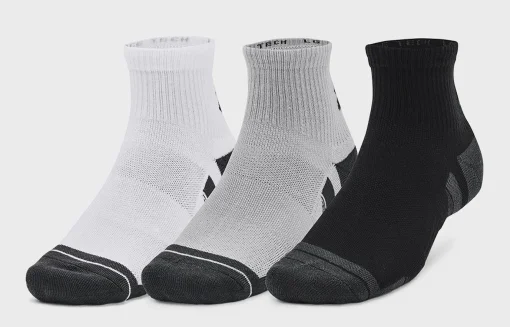 Шкарпетки Under Armour Performance Tech 3pk Qtr сірий Уні XL