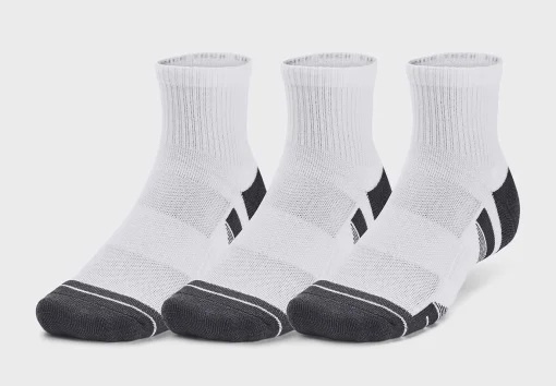 Шкарпетки Under Armour Performance Tech 3pk Qtr білий Уні XL