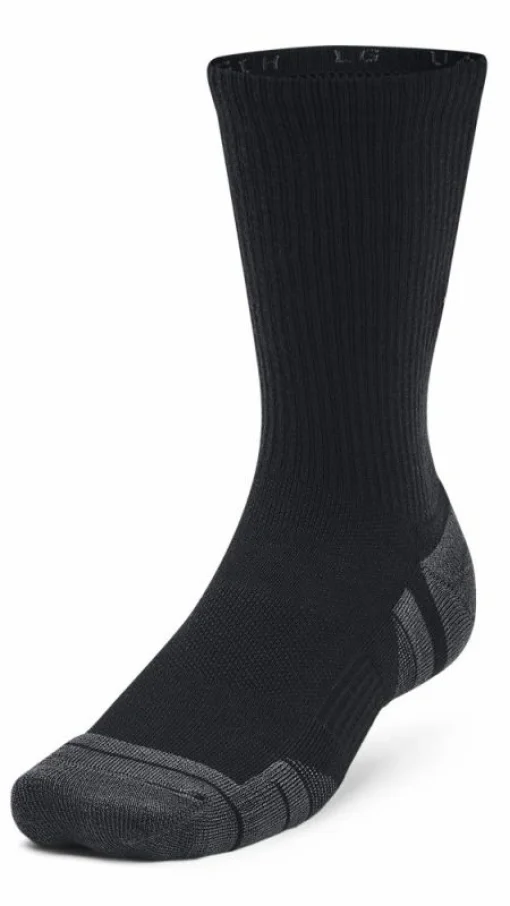 Шкарпетки Under Armour Performance Tech 3pk Crew чорний MD (1379512-001)