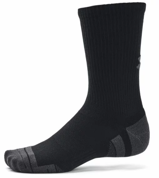 Шкарпетки Under Armour Performance Tech 3pk Crew чорний Уні XL
