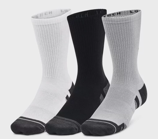 Шкарпетки Under Armour Performance Tech 3pk Crew сірий Уні MD