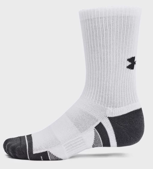 Шкарпетки Under Armour Performance Tech 3pk Crew білий Уні XL