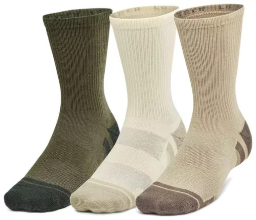 Шкарпетки Under Armour Performance Tech 3pk Crew бежевий Уні LG