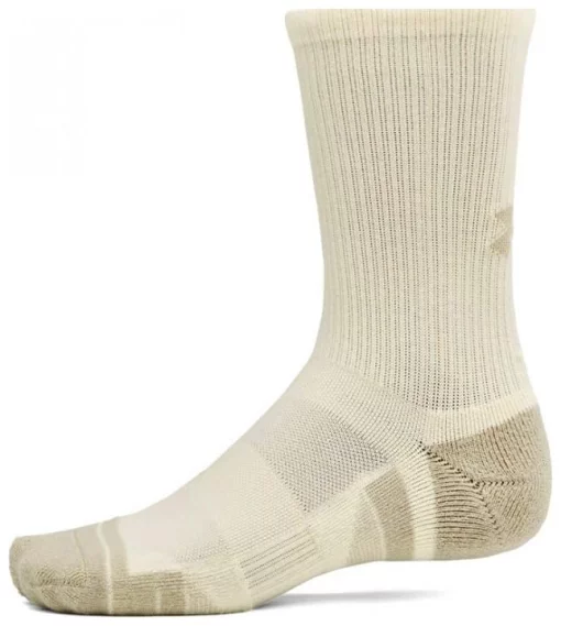 Шкарпетки Under Armour Performance Tech 3pk Crew бежевий Уні LG