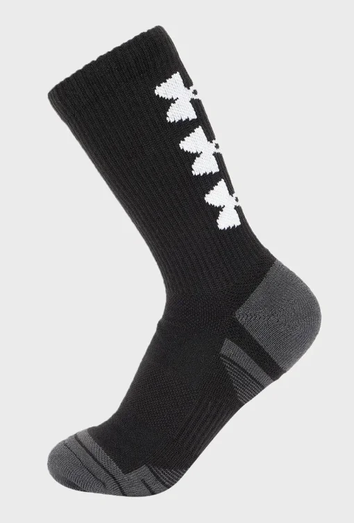 Шкарпетки Under Armour Perf Tech Nov 3pk Crew чорний Уні LG