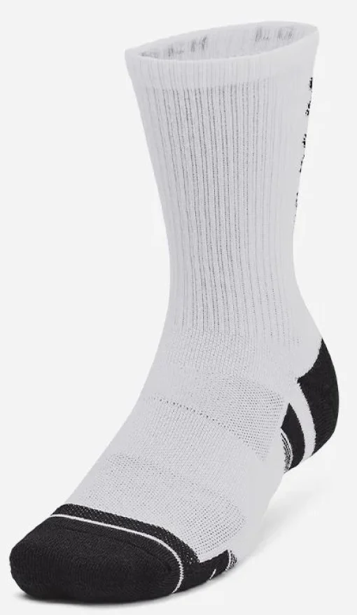 Шкарпетки Under Armour Perf Tech Nov 3pk Crew білий Уні XL
