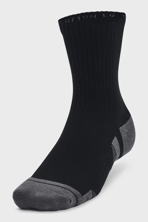 Шкарпетки Under Armour Performance Cotton 3p Mid чорний Уни XL
