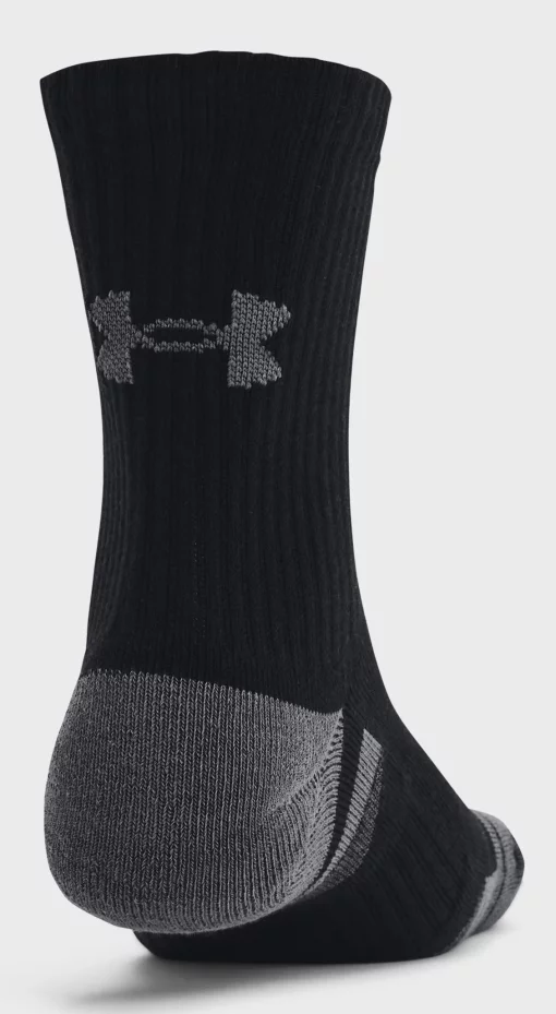 Шкарпетки Under Armour Performance Cotton 3p Mid чорний Уни XL
