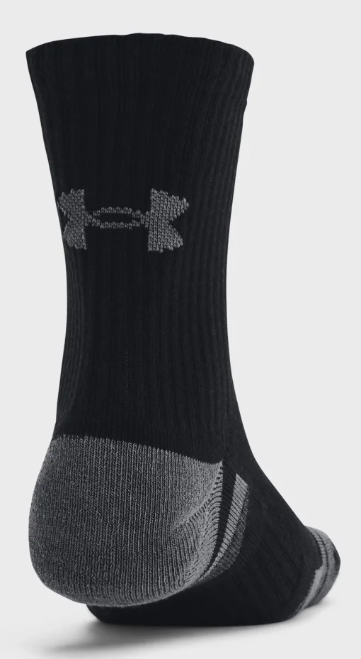 Шкарпетки Under Armour Performance Cotton 3p Mid чорний Уни MD