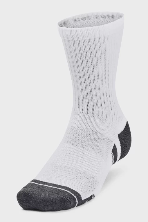 Шкарпетки Under Armour Performance Cotton 3p Mid білий Уни MD