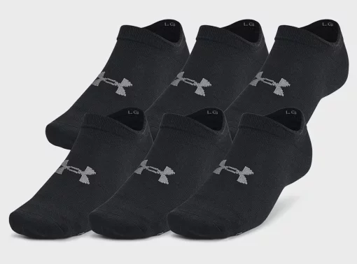 Шкарпетки Under Armour Essential No Show 6pk чорний Уні MD