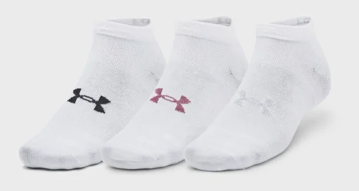 Шкарпетки Under Armour Essential Low Cut 3pk білий Уні XL