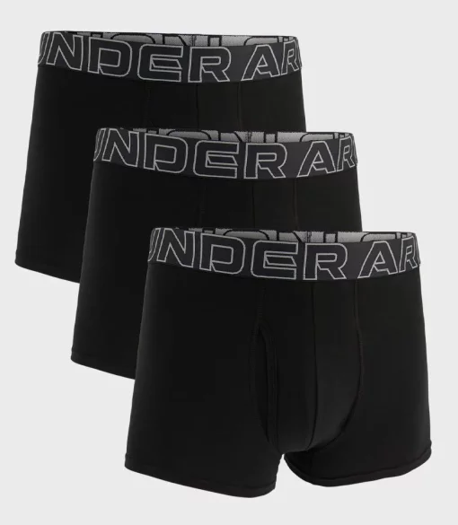 Труси Under Armour M Perf Cotton 3in чорний Чол SM