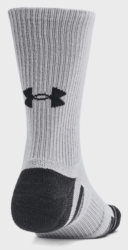 Шкарпетки Under Armour Unisex Perf Tech 6pk Crew чорний, сірий, білий Уні MD