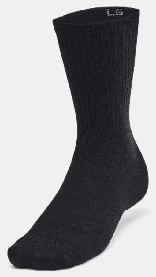 Шкарпетки Under Armour Essential 6pk Crew чорний Уні MD