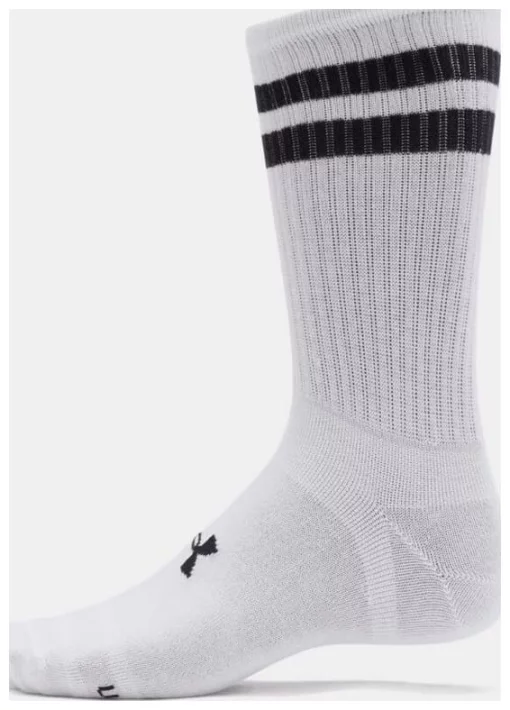 Шкарпетки Under Armour Essential 6pk Crew чорний, білий, сірий Уні XL