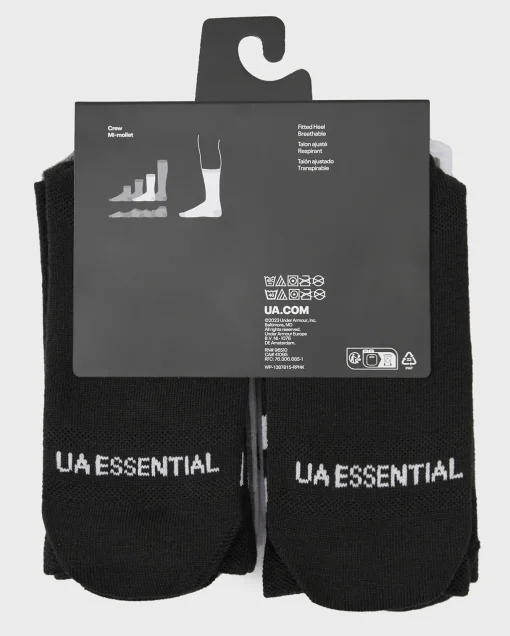 Шкарпетки Under Armour Essential 6pk Crew білий Уні SM