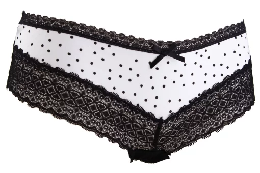 Труси Infinitif SHO SHORT F чорний, білий Жін S