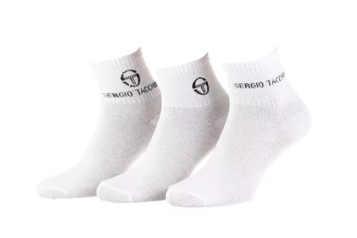 Шкарпетки Sergio Tacchini 3-pack білий Уні 36-40 (13890912-1)