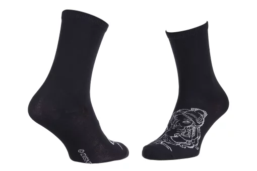 Шкарпетки PRINCESS BELLE чорний, сірий Діт 36-41