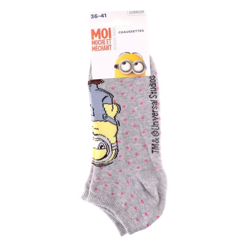 Шкарпетки MinionS ALL OVER POIS сірий Діт 36-41