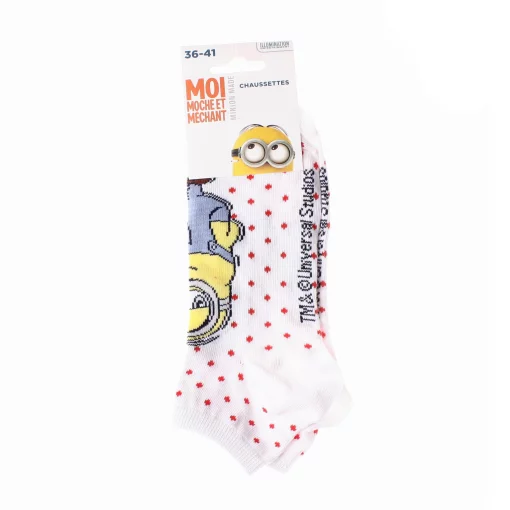 Шкарпетки MinionS ALL OVER POIS білий Діт 36-41