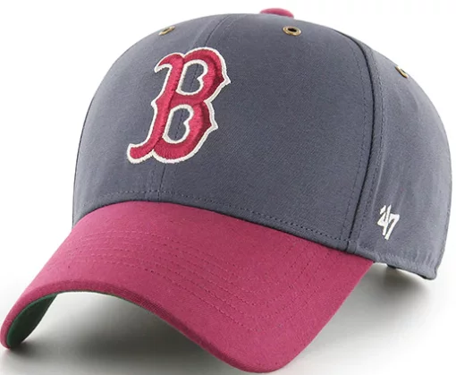 Кепка 47 Brand BOSTON RED SOX CAMPUS вінтажний синій, рожевий, зелений Уні OSFA