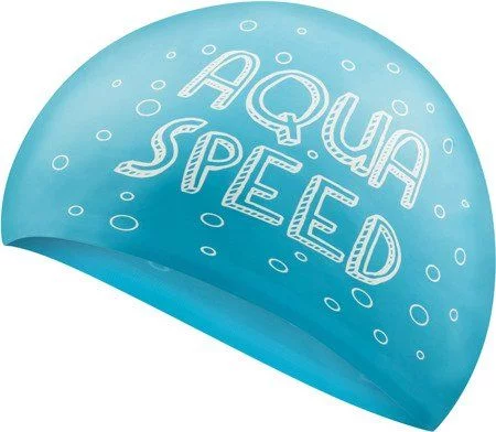 Шапка для плавання Aqua Speed KIDDIE Octopus 7216 блакитний Діт OSFM