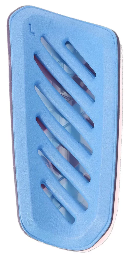 Щитки Puma ULTRA Flex Sleeve синій, помаранчевий Діт L (зріст 155-175 см)