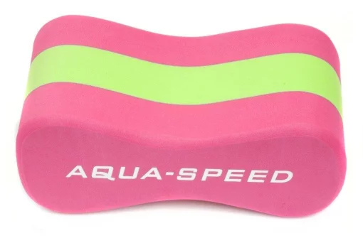 Колобашка для плавання Aqua Speed JUNIOR 3 LAYESR PULLBUOY 6779 рожевий, зелений Уні 20x8x10cм