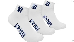 Шкарпетки New York Yankees 3 pk Quarter білий Уні 39-42