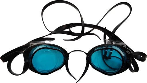 Окуляри для плавання Volna ALTA II чорний, бірюзовий One Size (1554-90-1)