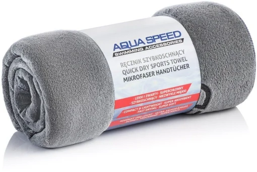 Рушник Aqua Speed DRY SOFT 7033 сірий Уні 70x140 см