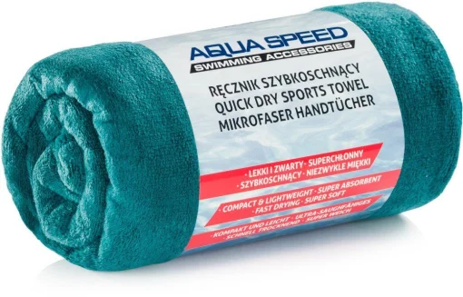 Рушник Aqua Speed DRY SOFT 7324 смарагдовий Уні 50х100 см
