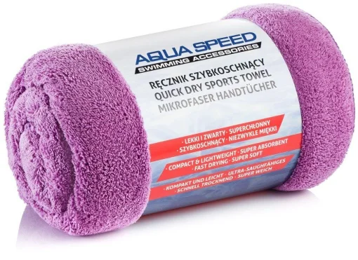 Рушник Aqua Speed DRY CORAL 7041 фіолетовий Уні 70х140 см