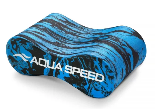 Колобашка для плавання Aqua Speed SWIRL PULLBUOY 61251 синій, чорний Уні 23,5х8,5х13 см