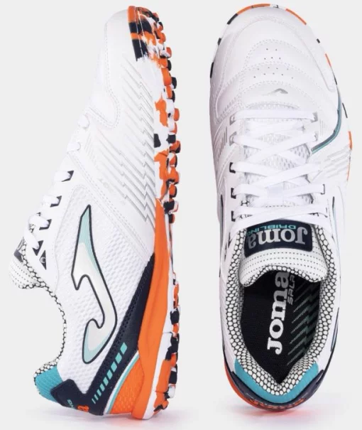 Сороконіжки Joma DRIBLING білий, помаранчевий Чол 40