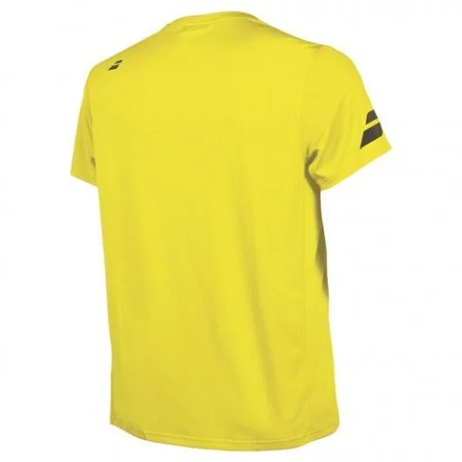 Футболка дит. Babolat Core flag club tee boy blazing yellow (10-12)