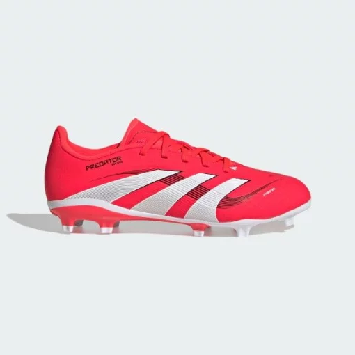 Бутси Adidas PREDATOR LEAGUE FIRM/MULTI-GROUND KIDS червоний, білий Діт 36 2/3 EU (22,5см)