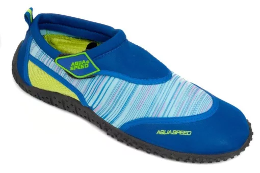 Аквашузи Aqua Speed AQUA SHOE MODEL 2C 6593 синій, блакитний, жовтий Уні 45