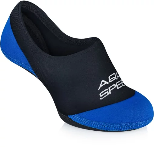 Шкарпетки для басейну Aqua Speed NEO SOCKS 7367 чорний, синій Діт 20-21