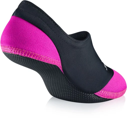 Шкарпетки для басейну Aqua Speed NEO SOCKS 7389 чорний, малиновий Діт 34-35