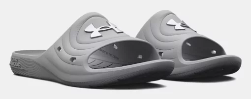 Шльопанці Under Armour W Locker IV SL сірий Жін 9 US (26 см)
