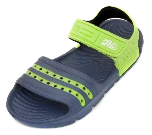 Сандалії Aqua Speed NOLI 6956 темно-синій, зелений Діт 35