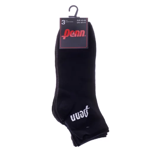 Шкарпетки Penn QUARTER SOCKS 3 PAIR чорний Уні 40-46