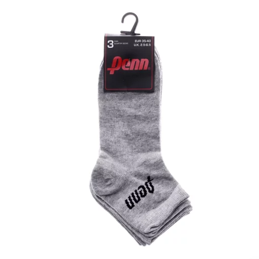 Шкарпетки Penn QUARTER SOCKS 3 PAIR сірий Уні 35-40