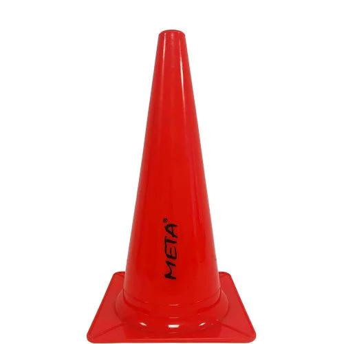 Конус для тренувань Meta Coloured Cone червоний Уні 38 см