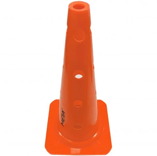 Конус для тренувань з отворами Meta Cone Marker with holes 2.0 помаранчевий Уні 45 см