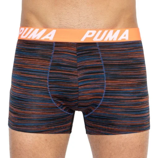 Труси-боксери Puma SPACEDYE STRIPE BOXER 2P синій, червоний Чол XL